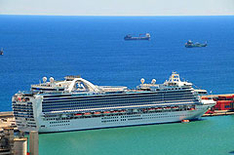 Ruby Princess, Барселона Ruby Princess, Барселона
