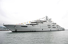 Верфь Fincantieri в Италии Serena