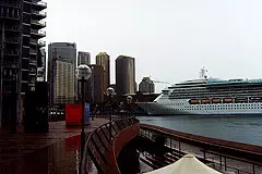 Radiance of the seas в порту Сиднея